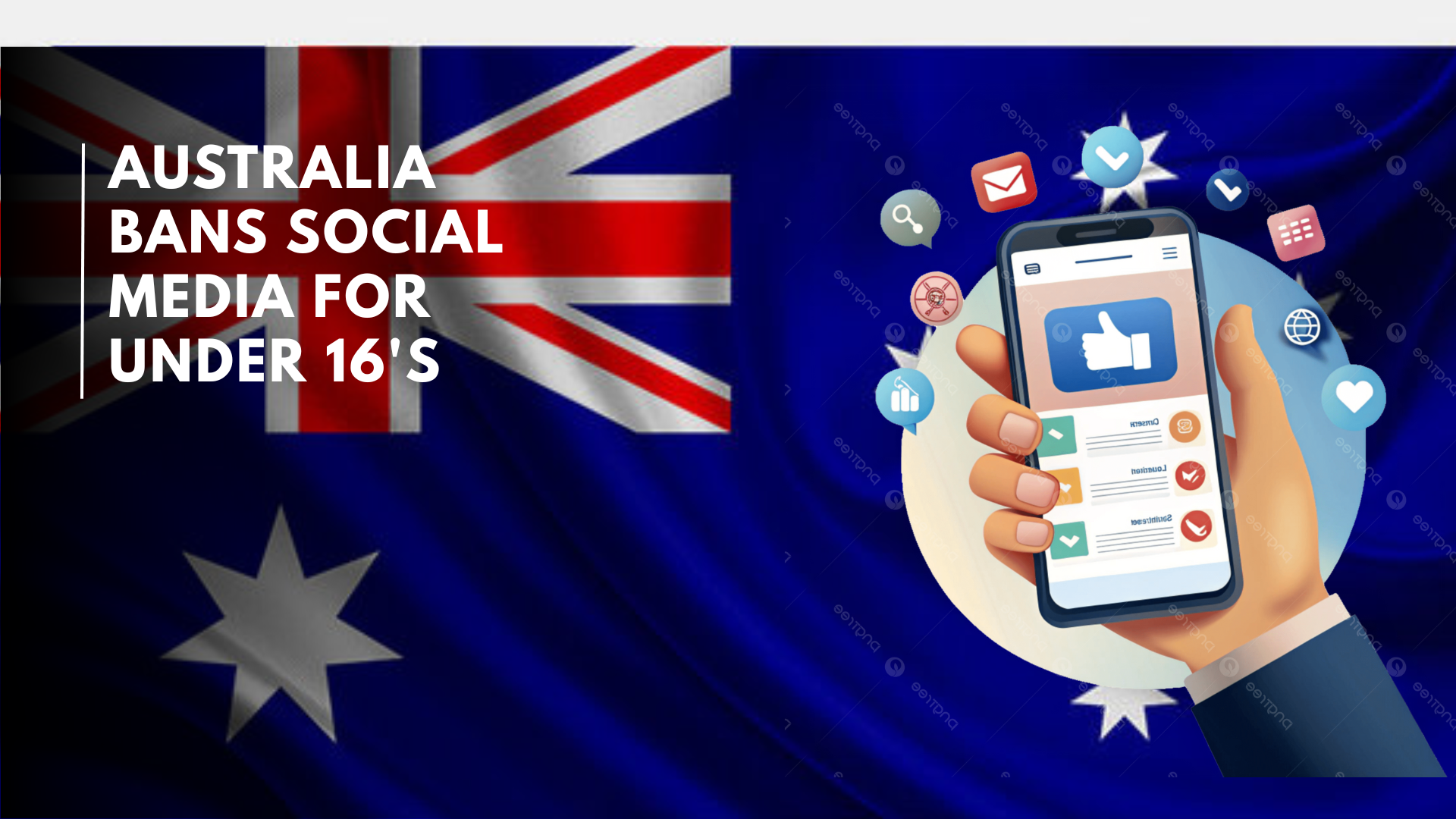 Australia Bans Social Media for Under 16's