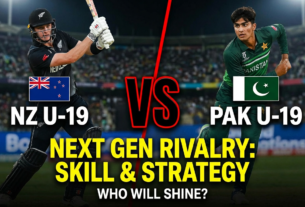 New Zealand U-19 vs Pakistan U-19