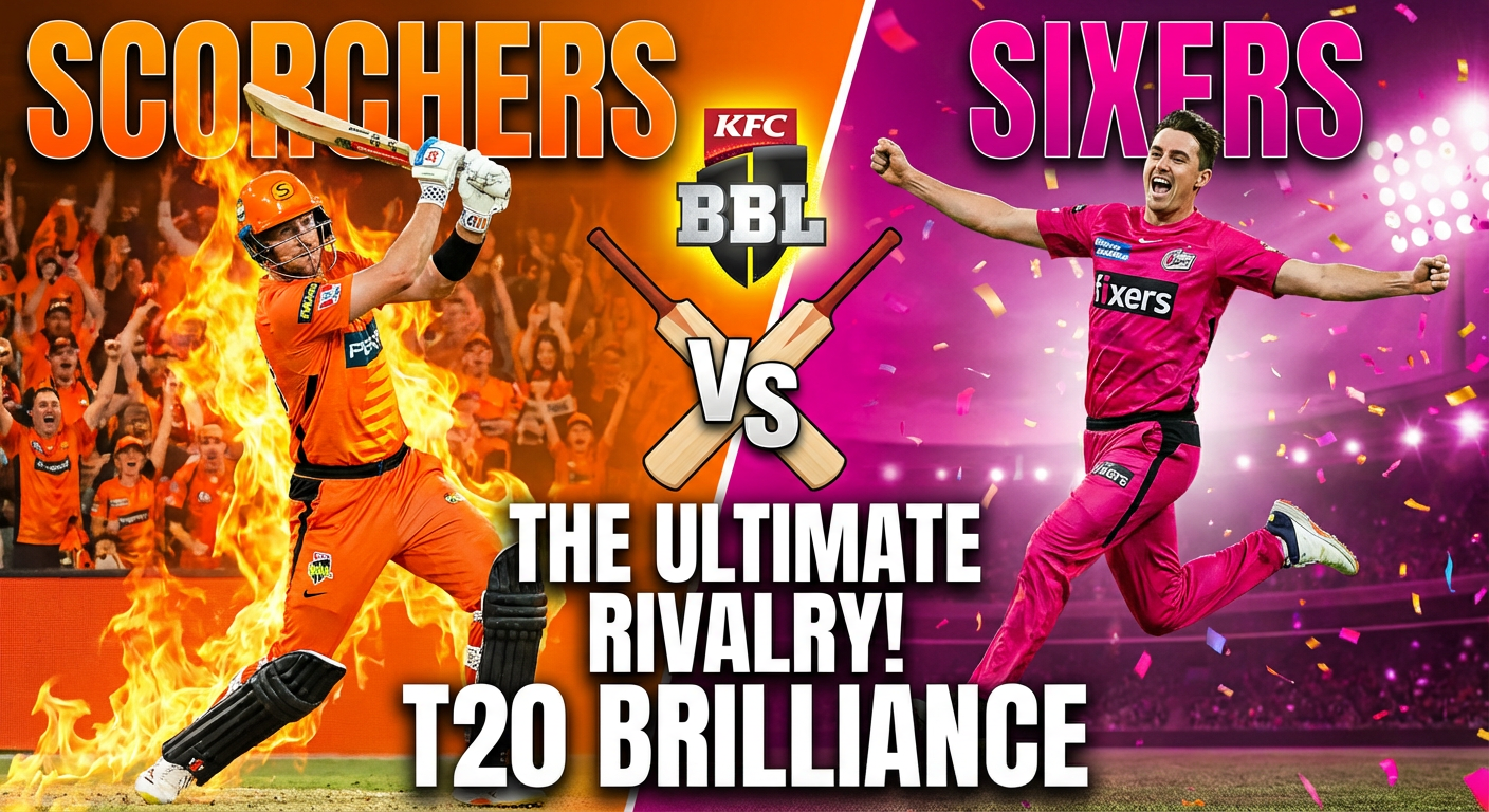 Perth Scorchers vs Sydney Sixers