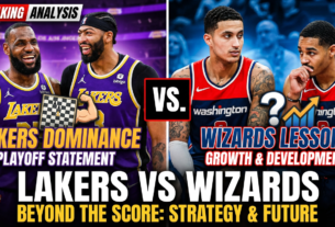 The Lakers VS Wizards