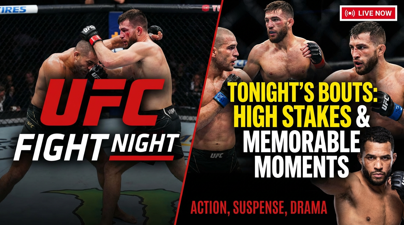 UFC Fights Tonight