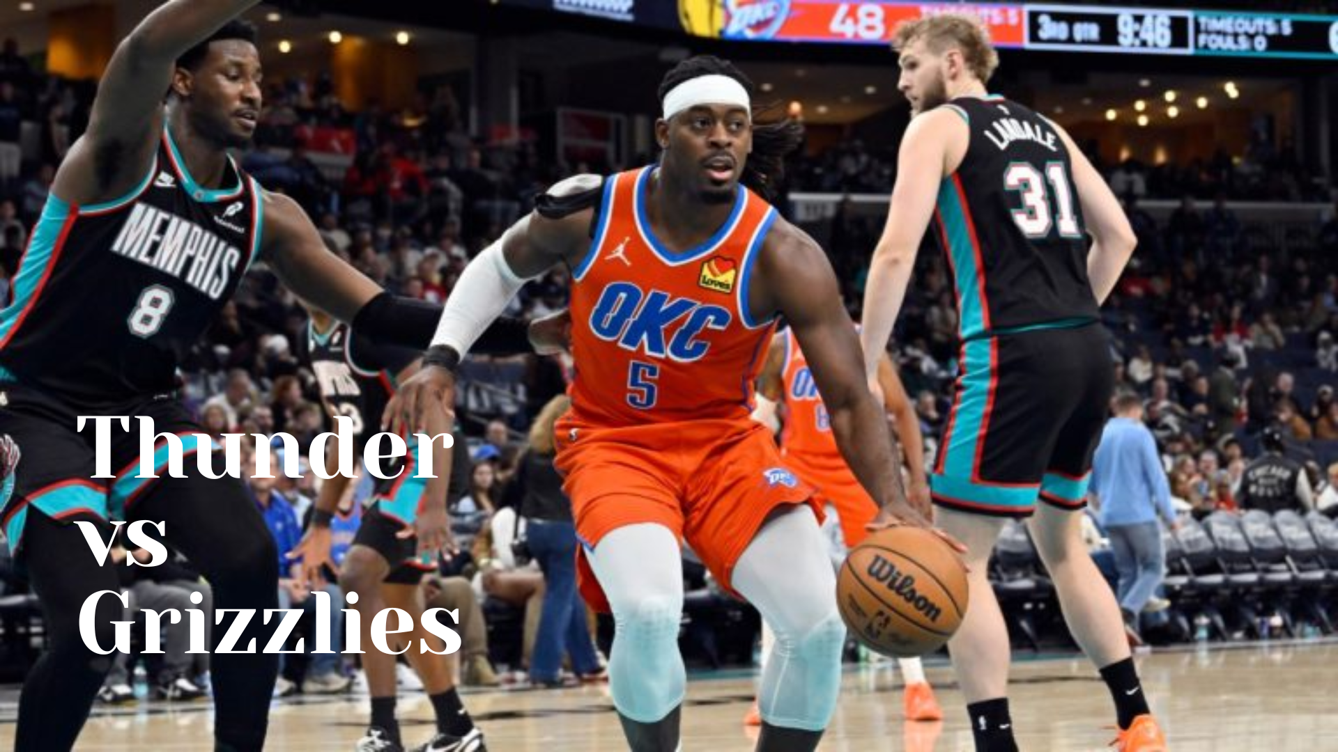 Thunder vs Grizzlies